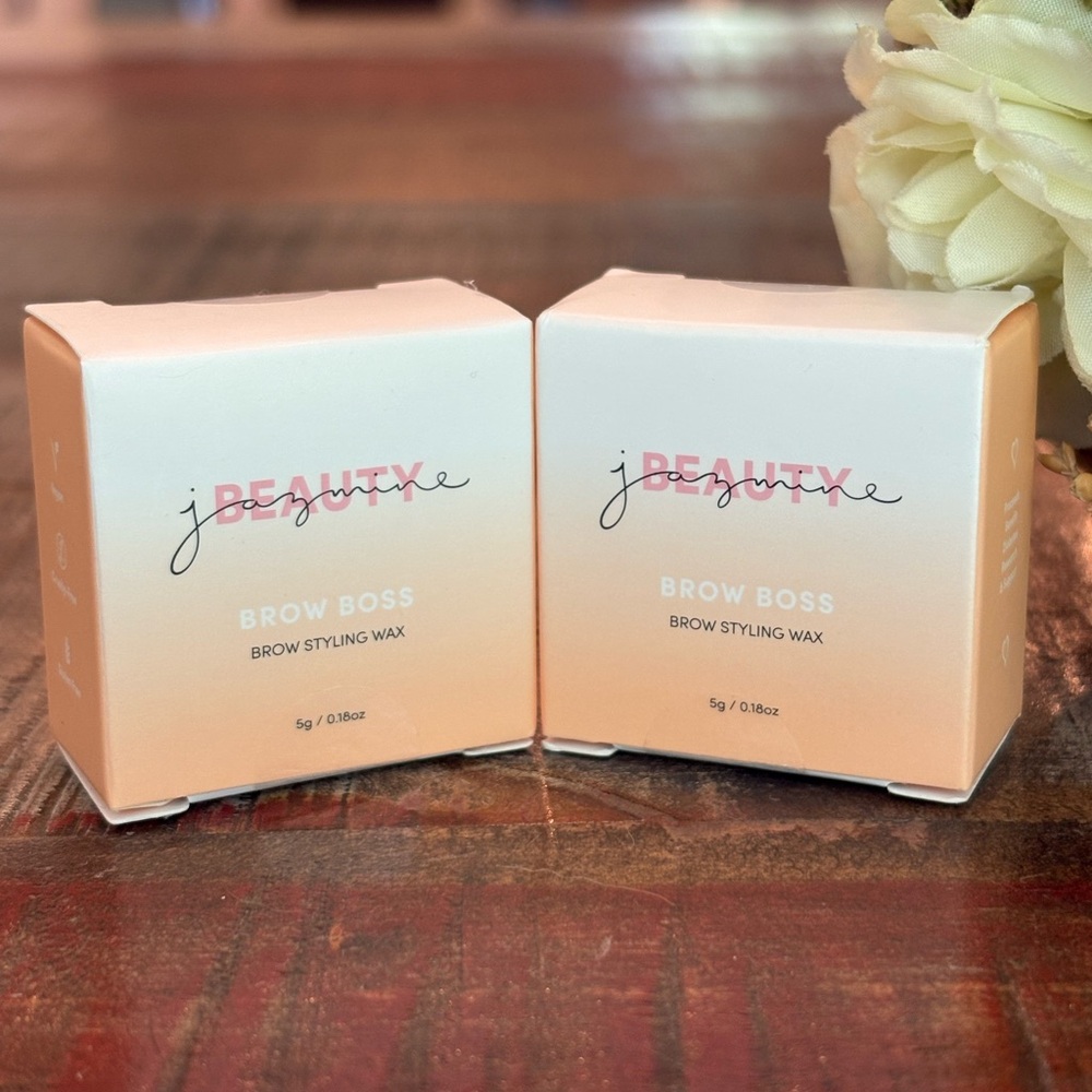 NEW Jazmine Beauty BROW BOSS Brow Styling WAX Duo!